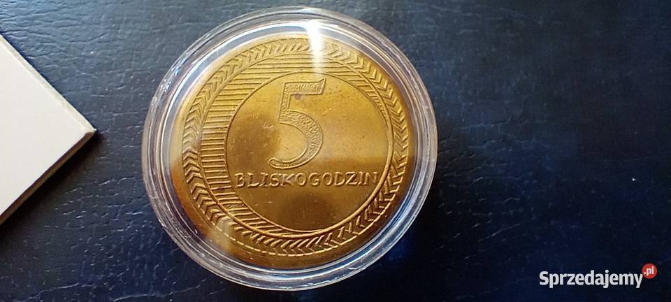 Stare monety Medal 5 Bliskogodzin 335 podkarpackie Lesko