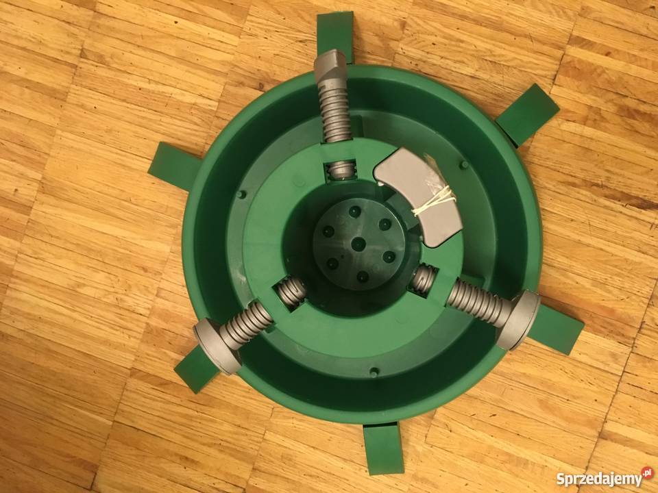 Stojak na choinkę nieużywany odcienie zieleni