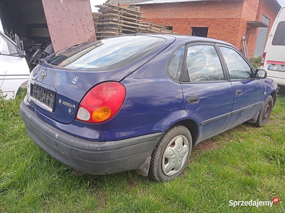 Zderzak tył Corolla E11 Hatchback 5D osobowe świętokrzyskie Sandomierz