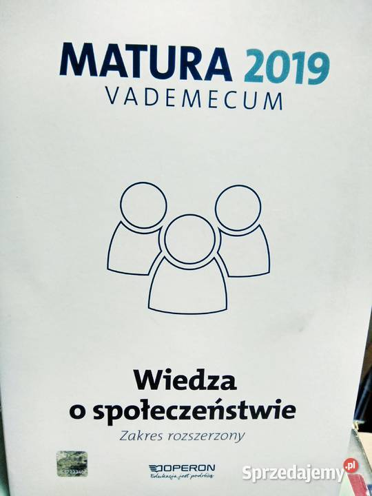 Vademecum wiedza o społeczeństwie operon Antykwariat Warszawa