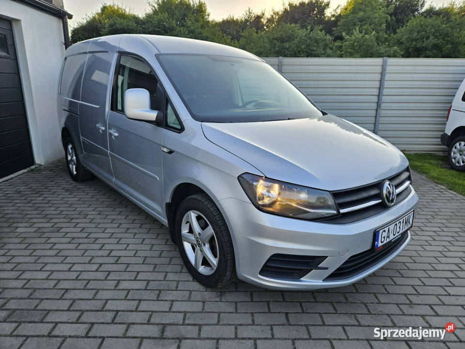 Volkswagen Caddy 16 TDI 102 MAXI long Rok produkcji 2015 pomorskie Gdynia sprzedam