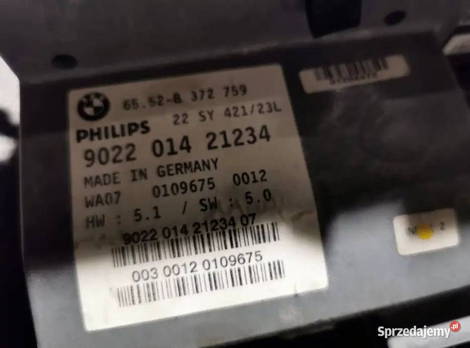 Ekran wyświetlacz radio BMW E38 E39 Pozostałe Żory