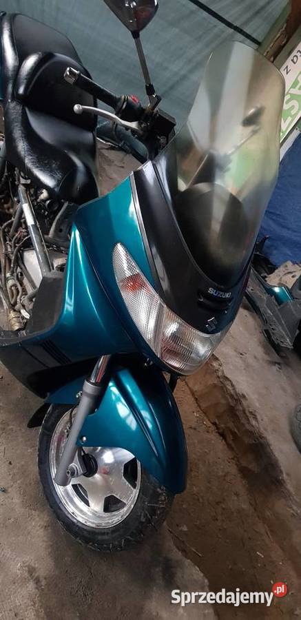 Suzuki burgman 250 manetki kierownica linki lubelskie Strzyżewice sprzedam