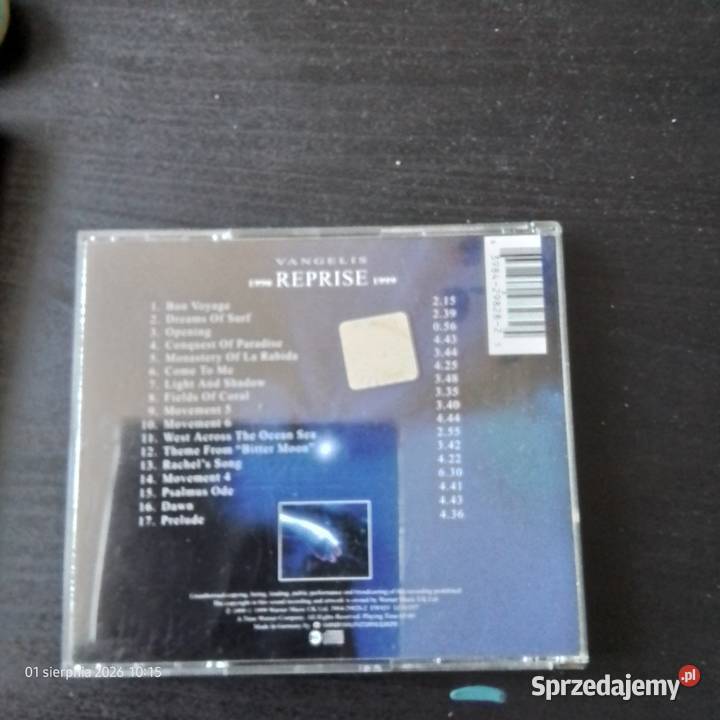 Płyta CD Vangelis Reprice małopolskie Tarnów