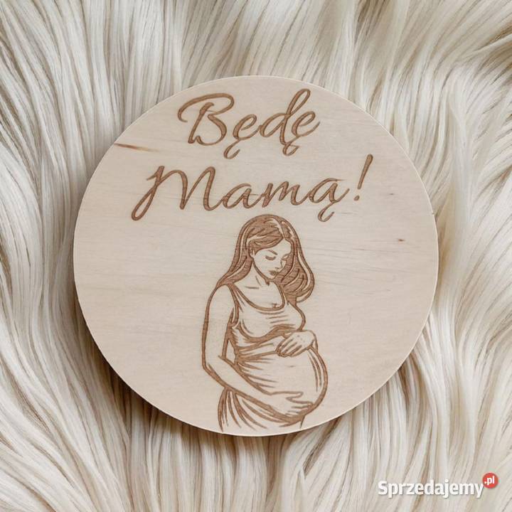 Drewniane Tabliczki z Miesiącami Do Sesji Rękodzieło małopolskie Kraków