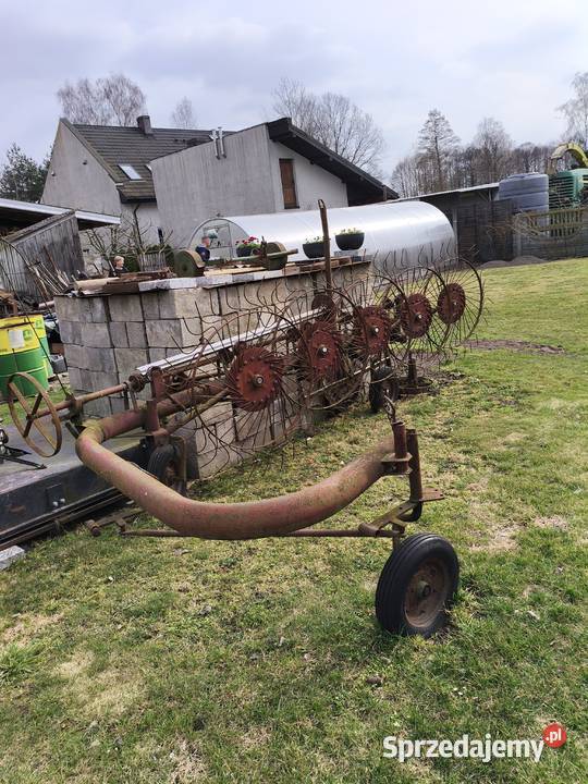 Zgrabiarka podgrabiarka gwiazdowa śląskie Kłomnice sprzedam