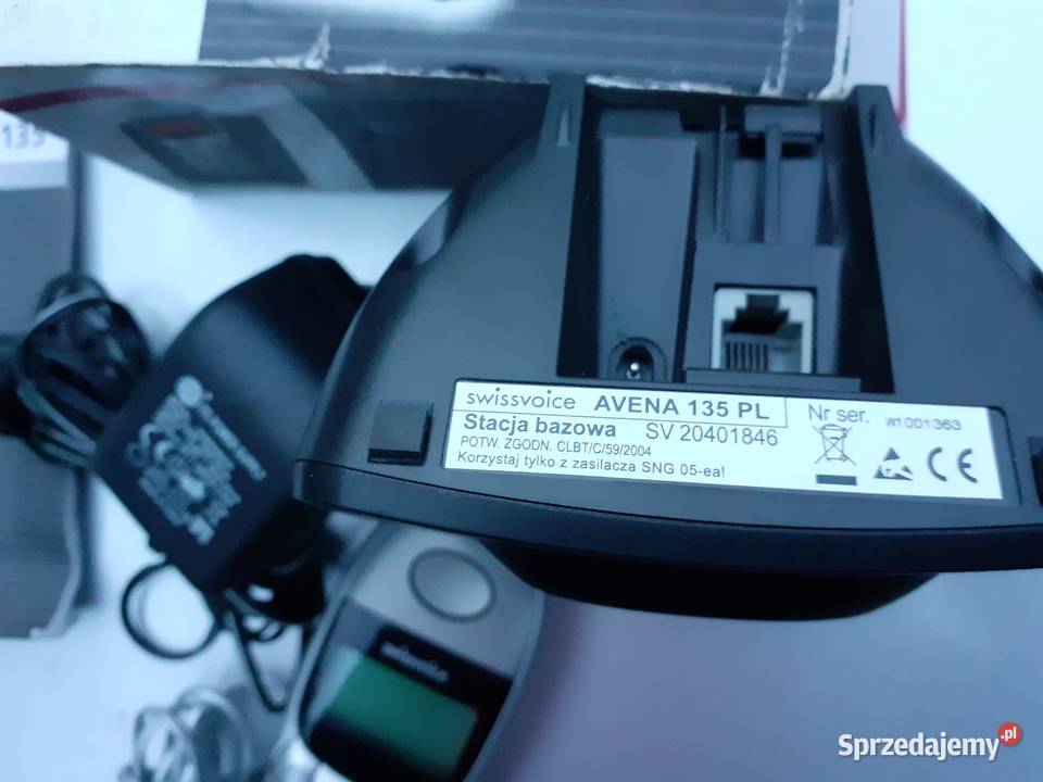 Telefon stacjonarny bezprzewodowy Avena 135 kujawsko-pomorskie Tuszkowo