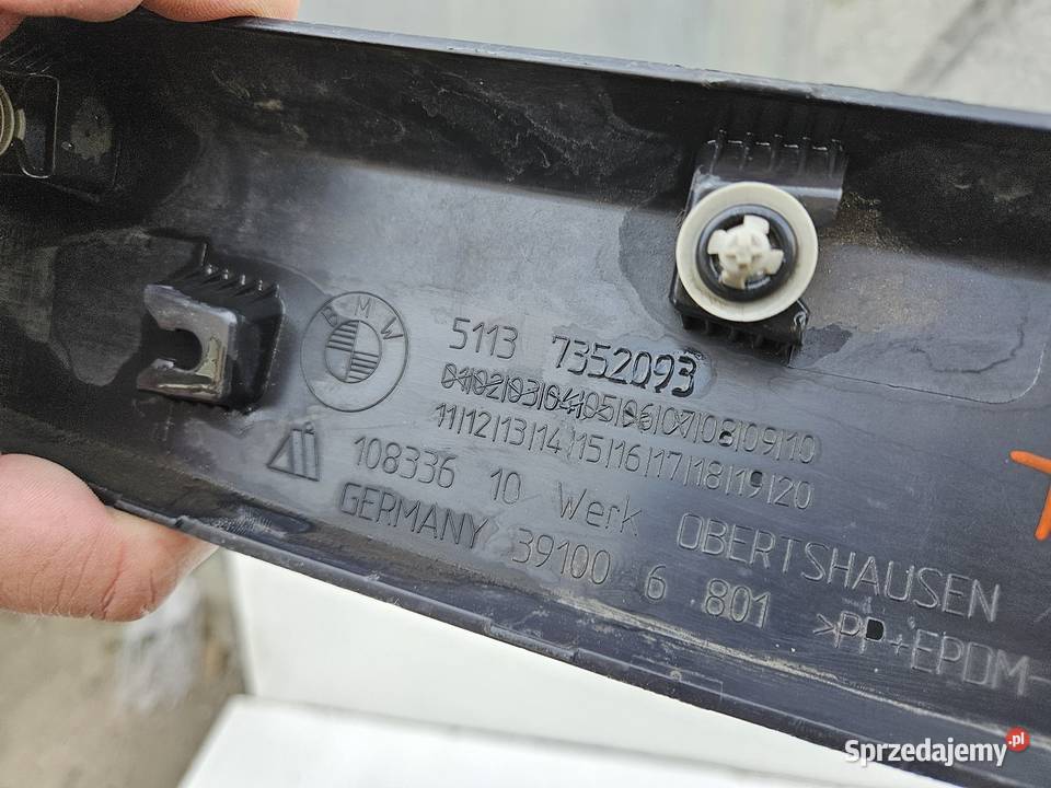 BMW X1 F48 LIFT LCI LISTWA DRZWI LEWY TYŁ LEWA osobowe Międzychód