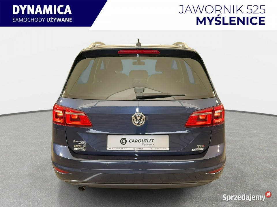 Volkswagen Golf Sportsvan Highline 16TDI 110 DSG garażowany Myślenice