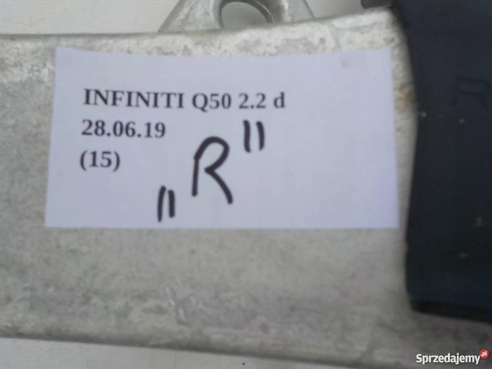 ZWROTNICA PRZÓD PRAWA LEWA INFINITI Q50 22d Zawieszenie i układ kierowniczy Nowy Tomyśl