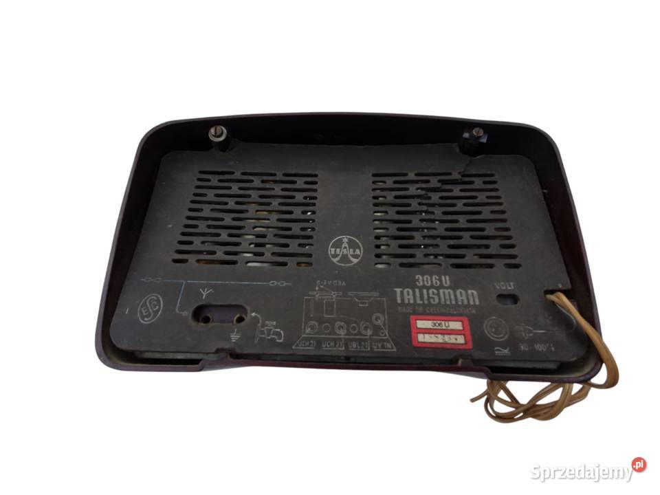 Stare radio bakelitowe Tesla 306U Talizman Cieszyn