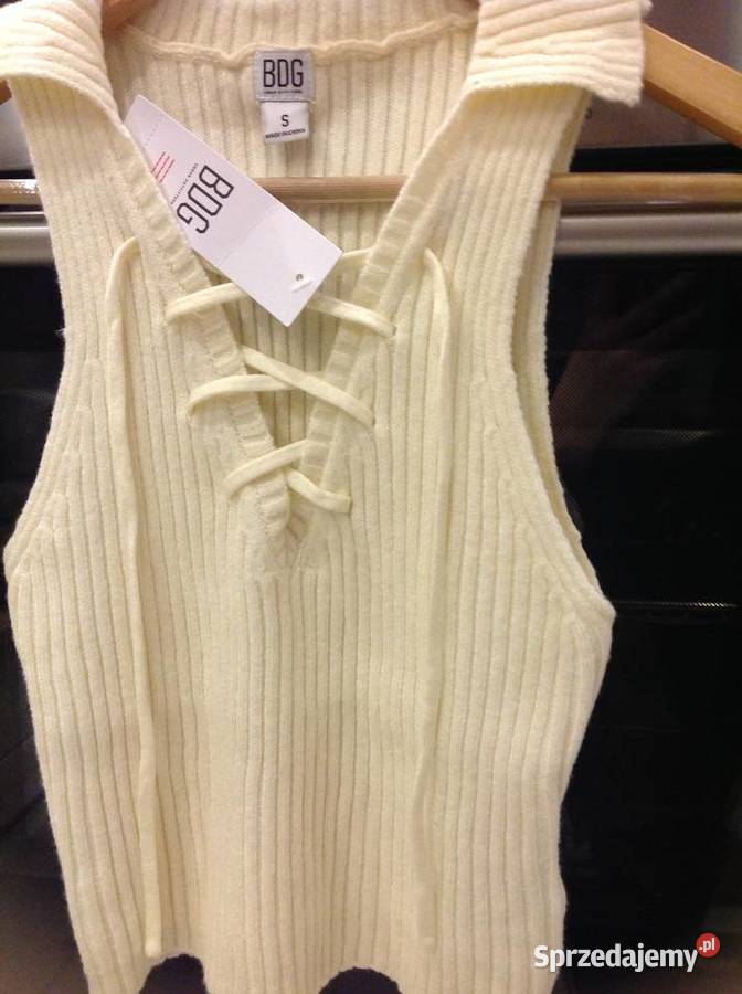 Top Sweterkowy Damski BDG S NOWY sprzedam