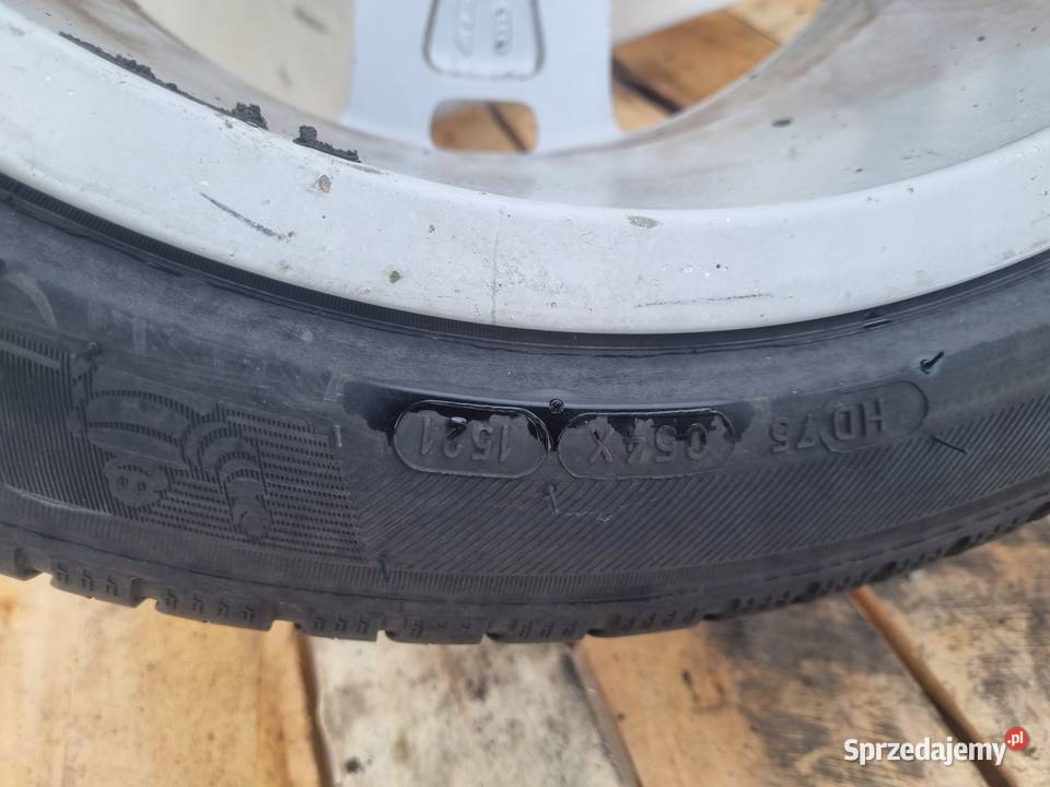 Audi FELGA ALUMINIOWA KOŁO ZAPASOWE zapas 20550 Rudka