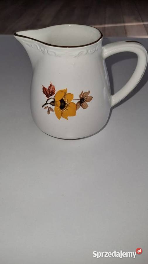 Mlecznik Porcelana Francuska Sarreguemines Ceramika i szkło wielkopolskie