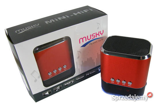 Głośnik MINI Przenośny USB SD JACK 35 Radio FM R Kraków