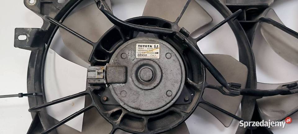 WENTYLATOR CHŁODNICY TOYOTA COROLLA VERSO kujawsko-pomorskie
