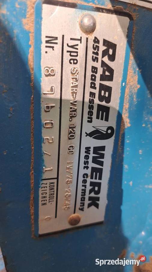 Pług Rabewerk 4s skibowy Obrotowy vario Wiśniowa