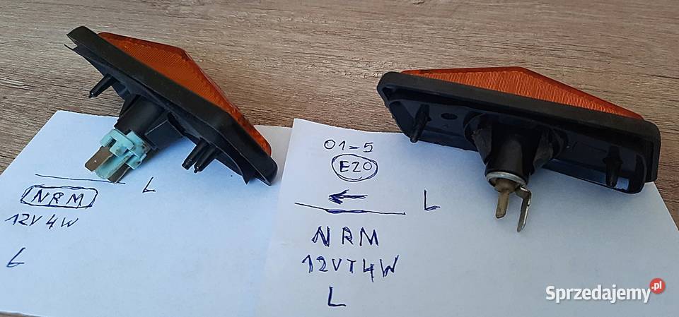 Lampa lampy kierunkowskazu boczne FIAT 125 p FSO osobowe Ostrów Wielkopolski
