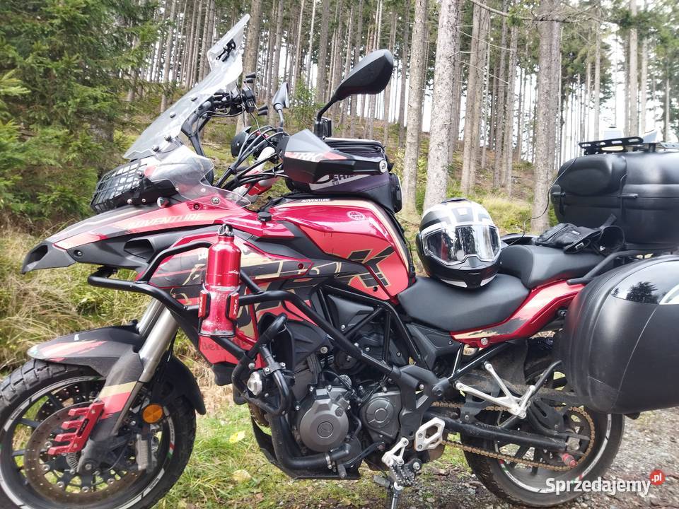Benelli TRK 502 doinwestowany adventure kufry turystyczny dolnośląskie
