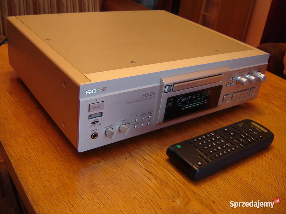 Minidisc Sony MDSJA50 ES z pilotem Ostrzeszów