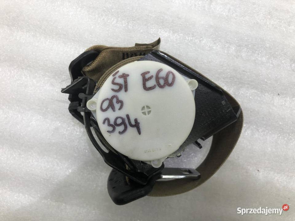 PAS BEZPIECZEŃSTWA ŚRODKOWY TYŁ BMW E60 Pasy bezpieczeństwa wielkopolskie