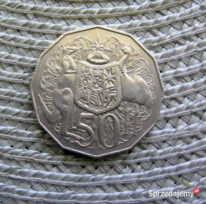 Australia 50 Cent 1984r wielkopolskie Kalisz