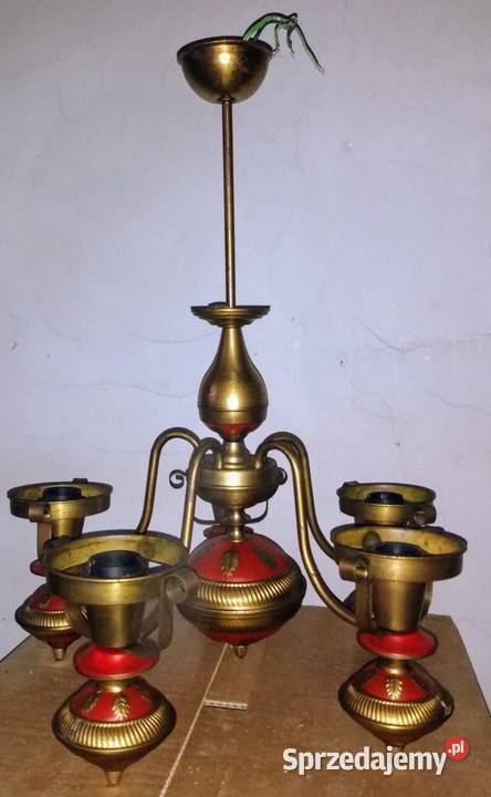 Stary zabytkowy żyrandol Sosnowiec