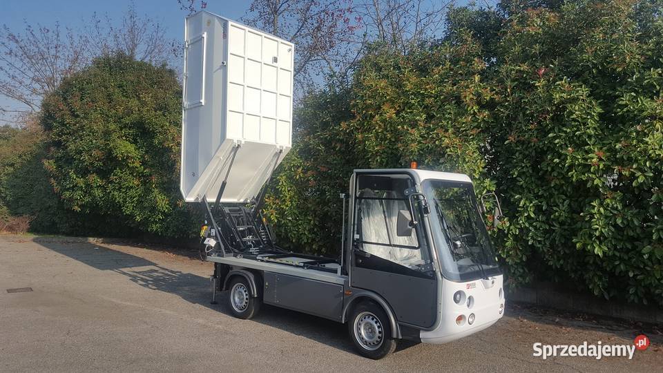 Śmieciarka elektryczna 3 m model kipper wersja L Lublin