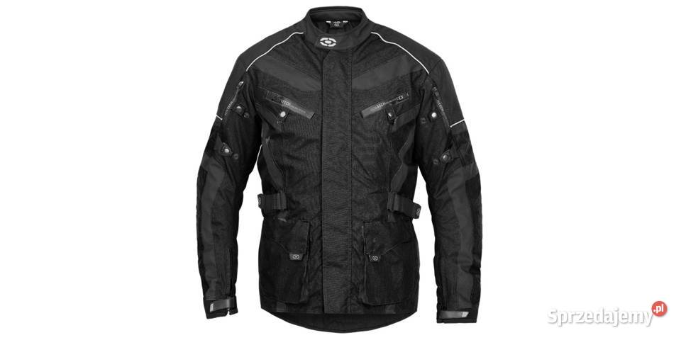 KURTKA MOTOCYKLOWA DISCOVERY 4SQUARE CZARNA kurtki warmińsko-mazurskie Mrągowo