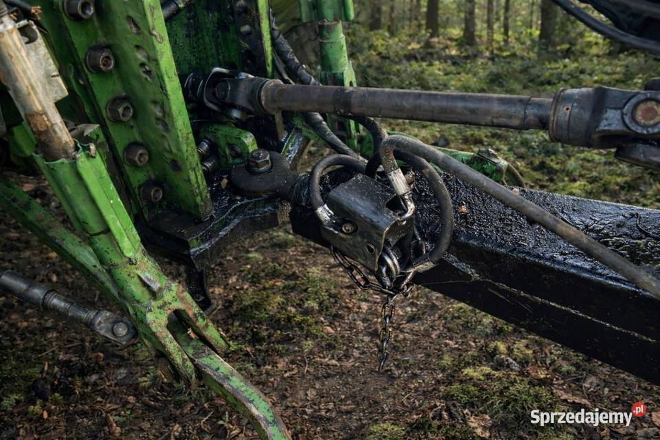 Przyczepa leśna do zrywki z hds Łódź