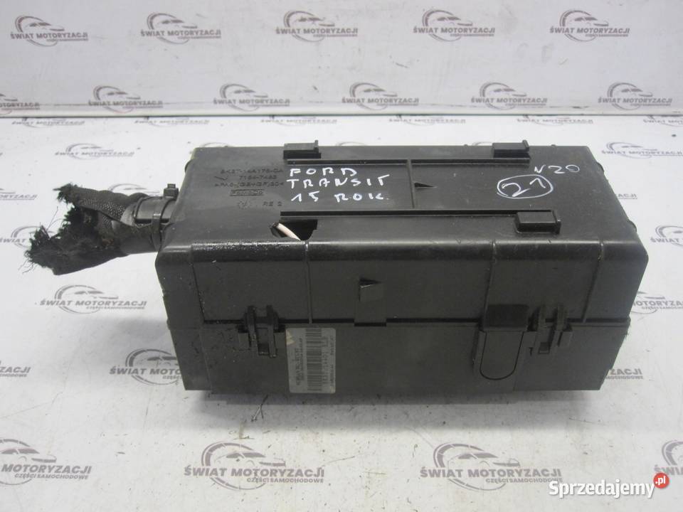 FORD TRANSIT VIII MK8 L3H2 15r skrzynka Skrzynki bezpieczników świętokrzyskie sprzedam