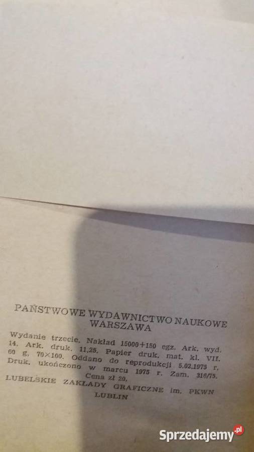 Rachunek prawdopodobieństwa podręcznik Antykwariat mazowieckie