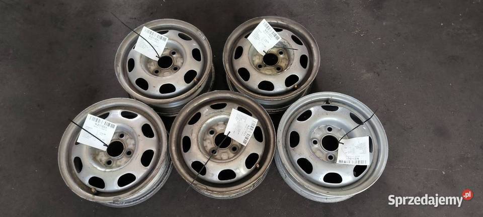 FELGA STALOWA 13 VOLKSWAGEN POLO III 6N