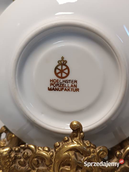 HOECHSTER PORZELLAN MANUFAKTUR Serwis 6osobowy Porcelana i szkło Antyki, Sztuka, Kolekcje Zakopane