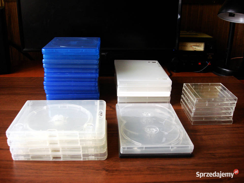 Pudełka Blue Ray CD DVD mini CD 51 sztuk Dyski, napędy i nośniki Kielce