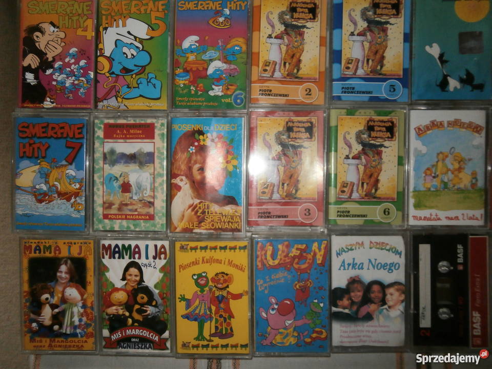 Piosenki dzieci na kasetach
