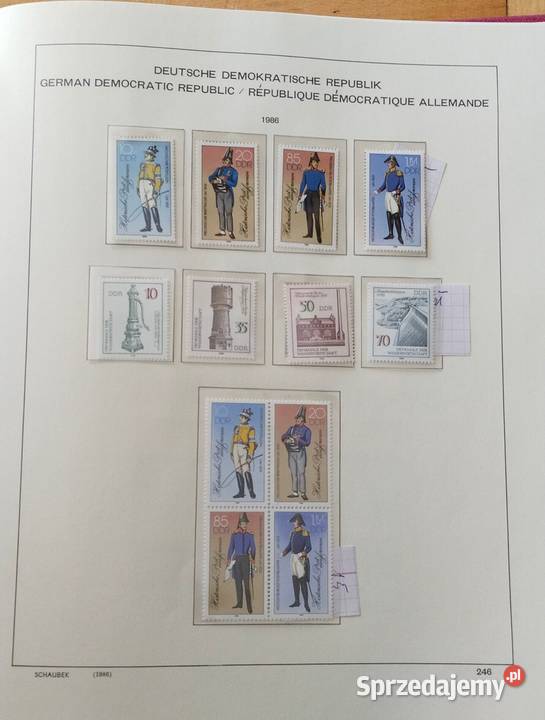 Schaubekklaser znaczków Niemiec czyste Kalisz