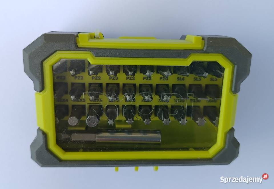 Zestaw końcówek Ryobi 31 elementów magnetyczny