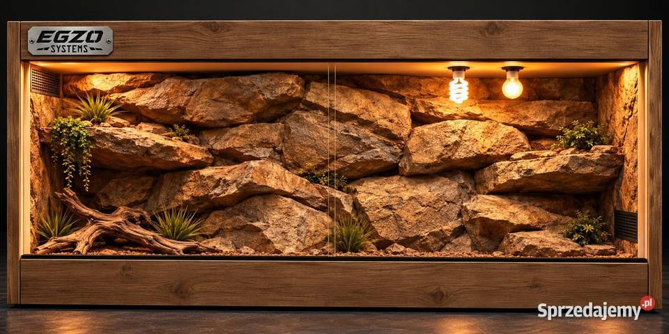 Okazja terrarium gekona lamparciego agamy