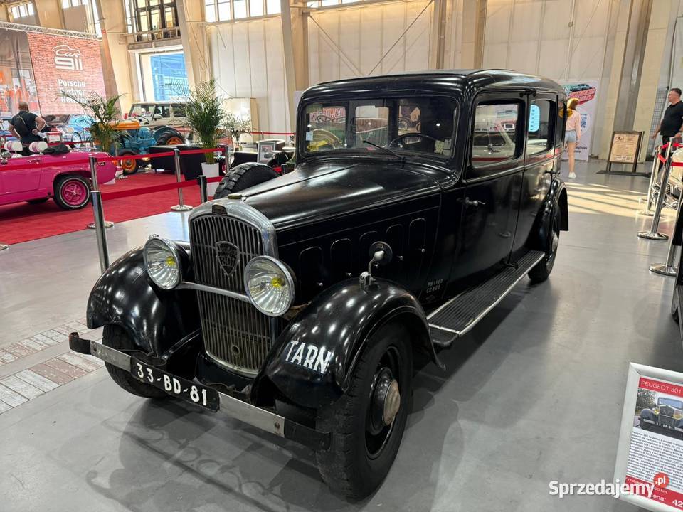 Peugeot 301 CR Long 1933 wyjątkowy 92letni Zgierz
