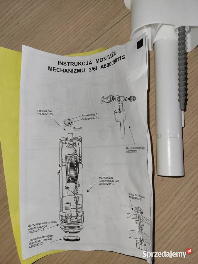 Mechanizm zawór kompaktu Roca Inker Magdalena Białystok