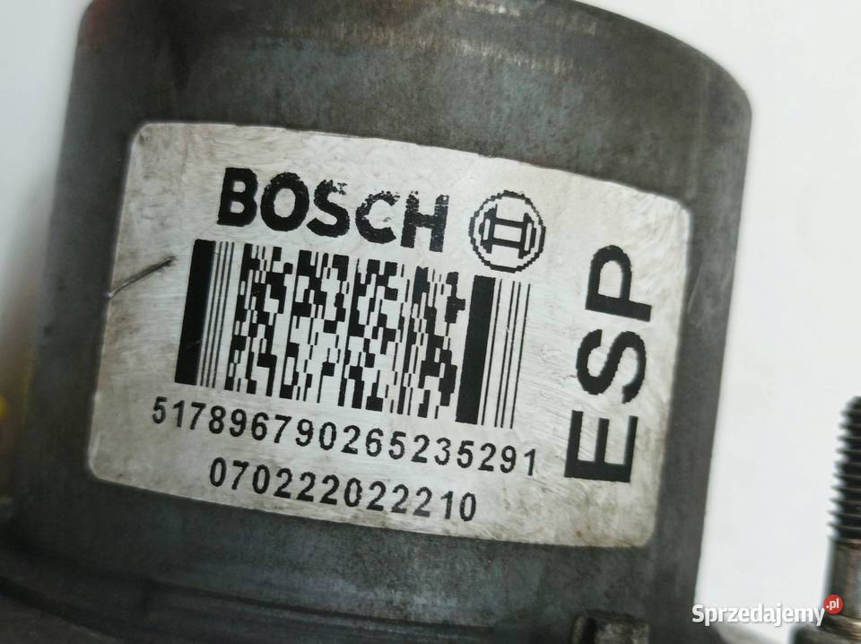 POMPA ABS 51789679 0265235291 0265950670 Fiat osobowe świętokrzyskie