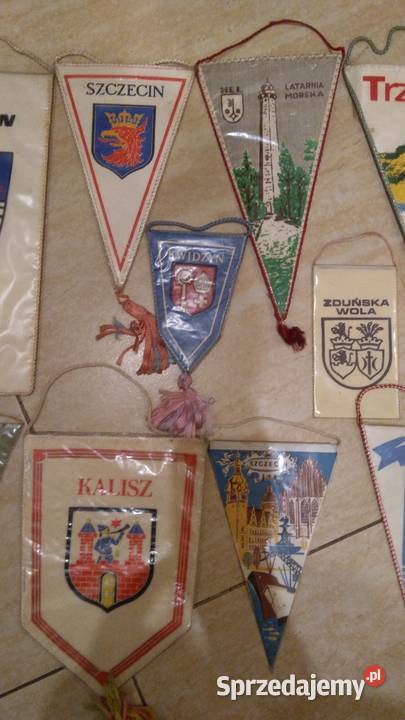 PRL antyk proporczyk proporczyki Sieradz sprzedam