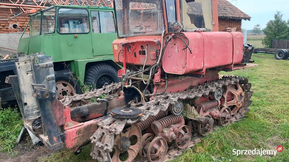 Dt 75 spycharka silnik A41 siłowniki gąsienice Spycharki Olecko sprzedam