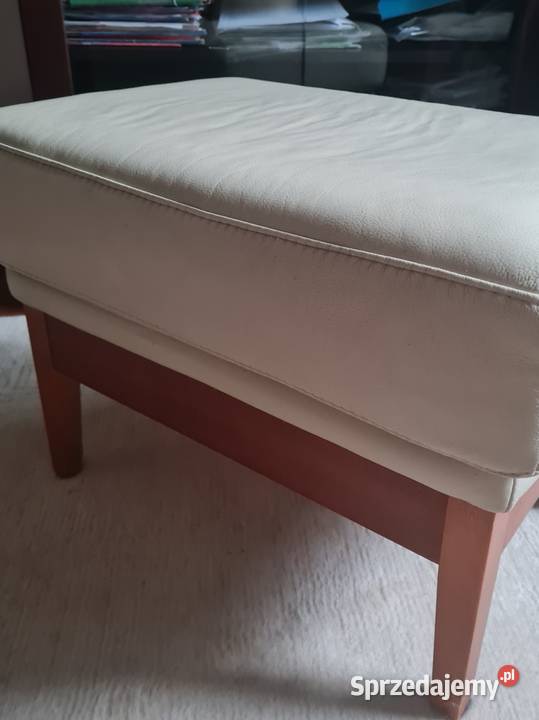 Pufa siedzisko podnóżek skórzany Pufy i podnóżki lubelskie Puławy