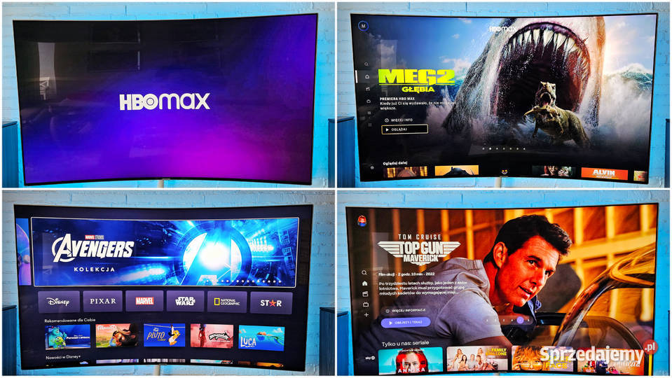 Telewizor Samsung 65 Premium UHD 4K Smart TV HDMI Barlinek sprzedam