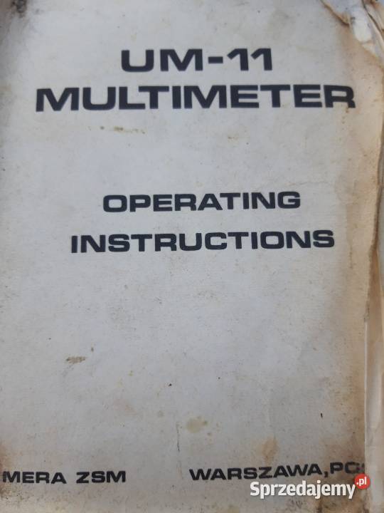 Miernik elektroniczny UM11 Staszów