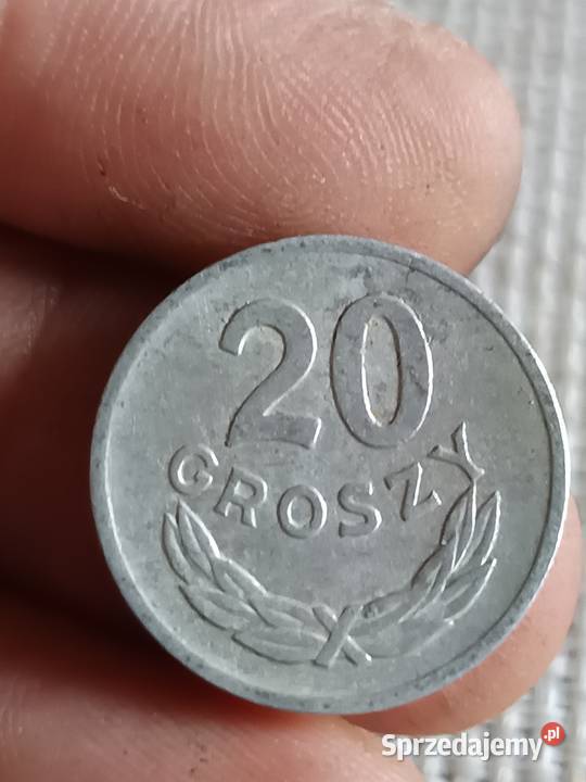 Sprzedam monete 20 groszy 1973 zzm skretka