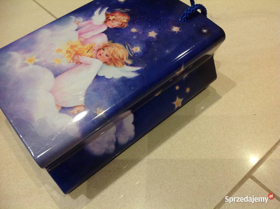 Torebka Prezentowa Metalowa Świąteczna