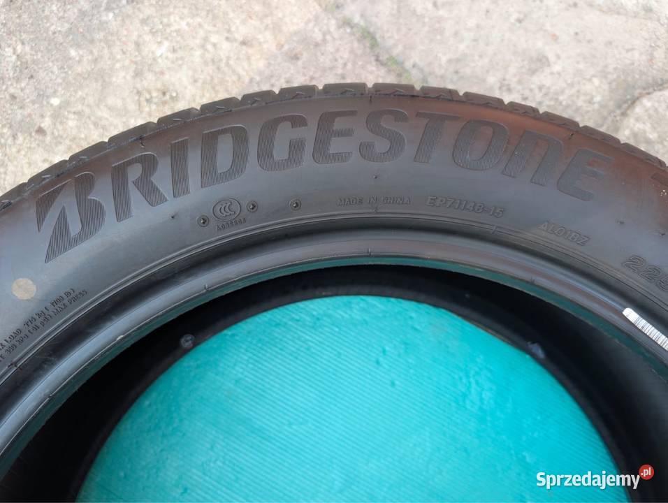 4 opony letnie 22555 r 19 99V Bridgestone Alenza Samochodowe Olsztyn